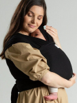 Vaikjuostė Isara Stretchy Wrap, Onyx Black