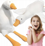 mink&scaron;tas, pliu&scaron;inis žaislas žąsies imitacija, 90cm