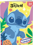 Disney Stitch. Spalvinimo knyga su lipdukais - Ameet