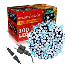 Airi Lauko Kalėdinė girlianda 100 Led, 8 metrai &Scaron;altai baltos spalvos Flash