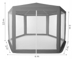 Sodo palapine 2x2x2 m