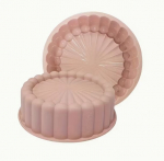 Silikoninė kepimo forma, 19,5 cm, rožinė