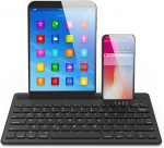 Belaidė &bdquo;Bluetooth&ldquo; klaviatūra telefonui, plan&scaron;etei, Android, iOS, Windows