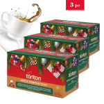 Ceilono juodoji arbata Apple Pumpkin Chai obuolių ir moliūgų chai, Tarlton, 3x (1,5g x 20vnt.), mai&scaron;eliuose.