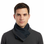 Ilgas vyri&scaron;kas &scaron;alikas Pierre Cardin, mėlynas