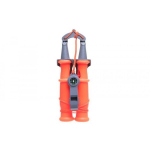 Apsauginiai ledo smaigai su &scaron;vilpuku Wiggler, 20 cm, oranžiniai