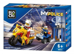 Konstruktorius Blocki MyPolice Vytis motociklu KB0618, 79 vnt