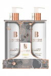 Rankų priežiūros rinkinys Grace Cole Boutique Neroli, Pear & Gingerlily: skystas rankų muilas, 500 ml + rankų ir kūno losjonas, 500 ml
