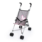 Bayer vežimėlis lėlei Buggy pilkas