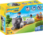 70405 PLAYMOBIL&reg; 1.2.3 Gyvūnėlių traukinys