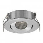 Mati led c 1,5w chromuotas 4000k dekoratyvinis led maitinimas power &scaron;viestuvas Struhm 20 x 52 x 52 mm
