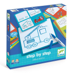 Kūrybinis pie&scaron;imo rinkinys Djeco step by step Arthur and Co DJ08321