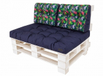 3-jų pagalvių paletei komplektas Hobbygarden Leo, mėlynas
