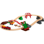 Rinkinys su traukinio bėgiais Brio Animal Farm, 33984
