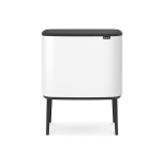Brabantia &scaron;iuk&scaron;liadėžė Bo Touch Bin, 36 l, balta
