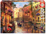 Mįslė Kra&scaron;tovaizdis ir gamta - EDUCA - Saulėlydis - 1500 dalių - Suaugusiems - 85 x 60 cm