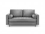 Dvivietė sofa Milo Casa Santo, &scaron;viesiai pilka