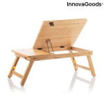 Sulankstomas staliukas InnovaGoods Lapwood, smėlio spalvos