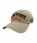 Unisex kepurė su snapeliu be Snazzy New York Times, &scaron;viesiai ruda, 56-60