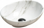 Praustuvas Mexen Elza, White Marble 3