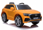 Elektromobilis vaikams Audi Q8 JJ2066, geltonas lakuotas