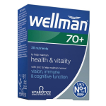 Maisto papildai vyrams Wellman 70+, 30 tablečių