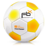 Futbolo kamuolys Meteor FBX, 1 dydis, baltas