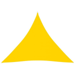 Tentas nuo saulės, 3,6x3,6x3,6 m, geltonas, Geltona