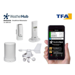 Klimato stebėjimo sistema Tfa Weatherhub