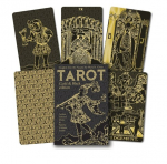 Taro kortos Tarot Gold Black Edition