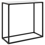 Konsolinis staliukas, 80x35x75 cm, baltas