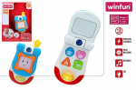 WinFun mobilusis telefonas su garso ir &scaron;viesos efektais kūdikiams