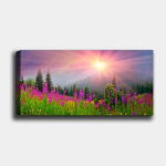 Reprodukcija ant drobės Peizažas, 30x80 cm
