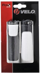 Vairo rankenėlės Velo ProX VLG-776AD3 129mm GEL Lock-on black-white