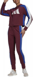 Sportinis kostiumas moterims Adidas W Ts Big Logo Burgundy H48550, raudonas