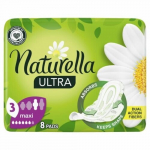 Naturella Ultra Maxi higieniniai rank&scaron;luosčiai su sparneliais 8 vnt., Maxi