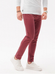 Vyri&scaron;kos chino kelnės Ombre P1059 &scaron;viesiai bordo, M