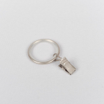Žiedai karnizui Modern su segtukais &Oslash;19 mm, 10 vnt.