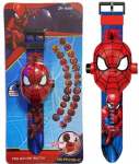 3D Laikrodis Spiderman su projektoriumi