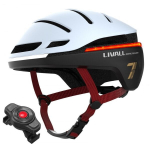 Dviratininko &scaron;almas Livall EVO21 Smart LED/SOS 58-62cm, baltas