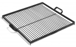 50x50 cm natūralaus plieno grotelės CookKing 70 cm ugnies dubeniui