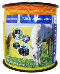 Elektrinės tvoros juosta Easy Range T20-O 200m x 20mm
