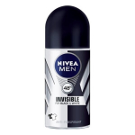 Rutulinis dezodorantas vyrams Nivea Men Invisible Black & White, 50 ml
