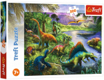 Dėlionė 268 mėsėdžiai dinozaurai / *200vnt