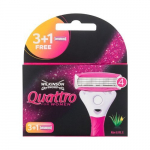 Skutimosi galvutės Wilkinson Sword Quattro For Women, 4vnt.