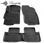Kilimėliai 3D MITSUBISHI Lancer X 2007-2015, 5 vnt. black /5013065