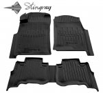 Kilimėliai 3D TOYOTA Land Cruiser Prado J120 2002-2009, 5 vnt. black /5022095