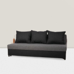Sofa-lova Mini, kombinuota pilka