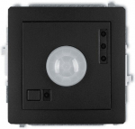 Elektroninis judesio jutiklis Karlik Deco 12dcr-1, juodas matinis
