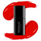SEMILAC Hibridinis lakas 317 Neon Red 7ml